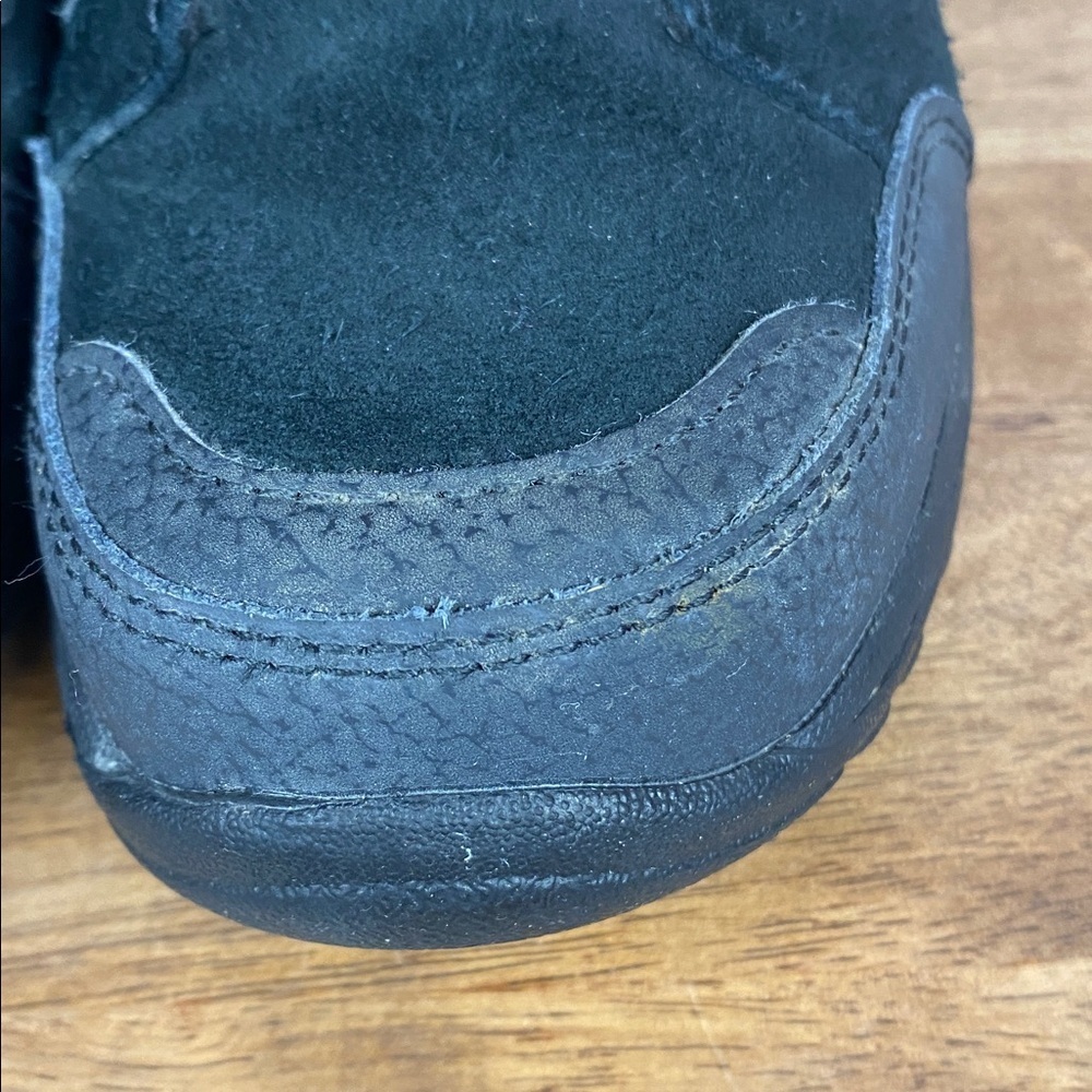 Columbia Weatherproof Black Fur-Lined Lace Up Slip On Winter Boots Sz 7 - Picture 8 of 13